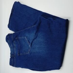Legendary by Ashley Stewart Bootcut Jeans size 24, 31" inseam, dark wash
